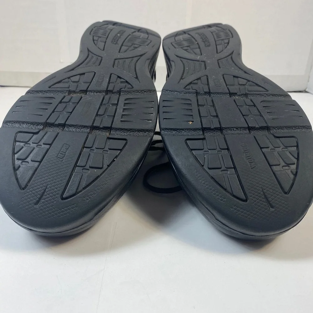 New Balance MW576BK 576 Walking Shoes Mens 10 4E Black Leather‎ ABZORB Wide
